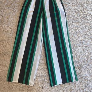 TopShop striped petite pants